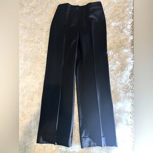 Ann Taylor LOFT Laura Trouser Pants 00P Black | Workwear Classic